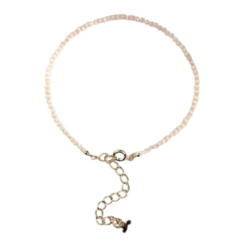 Selenit-Perlen, rund, 2 mm, facettiert, geschliffen, 17,8 cm, verstellbarer, versilberter Verschluss, Armband für Männer und Frauen | LK_STACK_06039 Selenit-Perlen, rund, 2 mm, facettiert, geschliffen, 17,8 cm, verstellbarer, versilberter Verschluss, Armband für Männer und Frauen | LK_STACK_06039 von LKBEADS