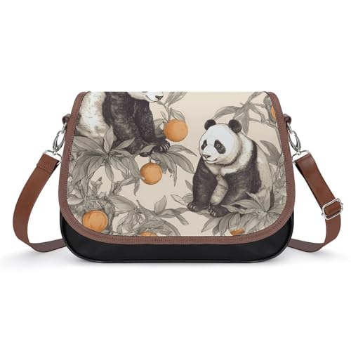 Animals and Oranges Umhängetasche für Damen, Leder, Crossbody-Tasche, verstellbar, abnehmbarer Schultergurt, freihändige Taschen Animals and Oranges Umhängetasche für Damen, Leder, Crossbody-Tasche, verstellbar, abnehmbarer Schultergurt, freihändige Taschen von LKHDS