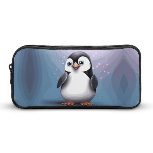 I Love Penguins Federmäppchen, großes Fassungsvermögen, minimalistisches Federmäppchen, leicht und langlebig, kleine Aufbewahrungstasche für Bürobedarf, Organizer I Love Penguins Federmäppchen, großes Fassungsvermögen, minimalistisches Federmäppchen, leicht und langlebig, kleine Aufbewahrungstasche für Bürobedarf, Organizer von LKHDS