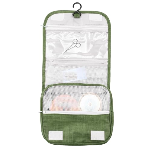 LKLKKC Stoma-Reisetasche – Hängende Stoma-Zubehörtasche für Kolostomie, Ileostomie, Foley-Katheter, medizinisches Zubehör, Toilettenartikel-Organizer, Hellgrün, Täglich von LKLKKC