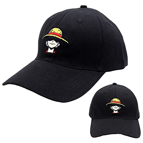 LKNBIF Baseballkappen Anime Verstellbare Baseballmütze Unisex Baseball Cap für Jungen Mädchen Anime Fans, Outdoor Running Freizeit (56-59) von LKNBIF