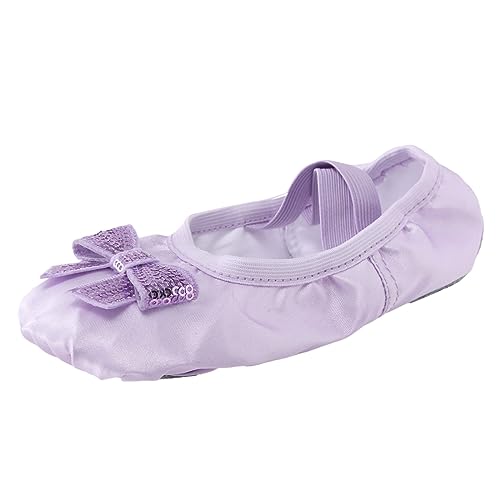 LKRSEEF Ballerina Ballettkleidung Mädchen Gymnastik Schuhe Kinder Ballerinas Gymnastikschuhe Faltbare Für Hausschuhe Weite H Balletschuhe Turnschlappen Turnpatschen Ballettschuhe Turnschläppchen von LKRSEEF