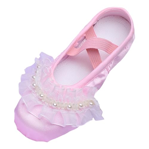 LKRSEEF Ballerina Ballettschuhe Kinder Mädchen Balettschuhe Gymnastikschuhe Für Hausschuhe Turnpatschen Ballettkleidung Mit Absatz Balletschuhe Balerina Schuhe Schläppchen Weite H Ballerinas LKRSEEF Ballerina Ballettschuhe Kinder Mädchen Balettschuhe Gymnastikschuhe Für Hausschuhe Turnpatschen Ballettkleidung Mit Absatz Balletschuhe Balerina Schuhe Schläppchen Weite H Ballerinas von LKRSEEF