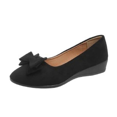 Schuhe Orthopädische Sommer Balerinaschuhe Damen Schuhe Flache Bequeme Freizeit Pumps Passform Weich und Bequem Weiches Loafer Leichte Elegant Ballerinas Schlupfschuhe von LKRSEEF