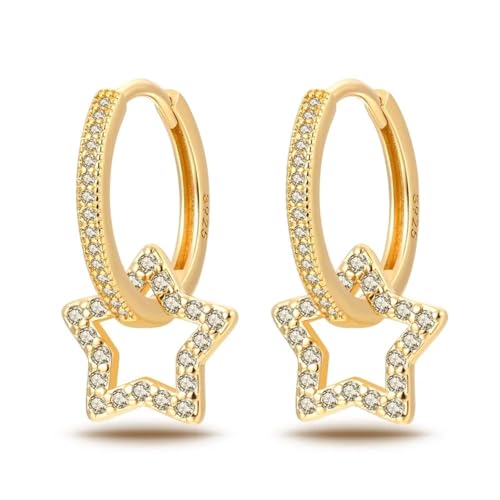 Ohrringe Ohrstecker Damen Schmuck Vintage 925 quadratisch Hochzeit Party Zubehör, Einstellbar, Acryl von LKSXZASBB