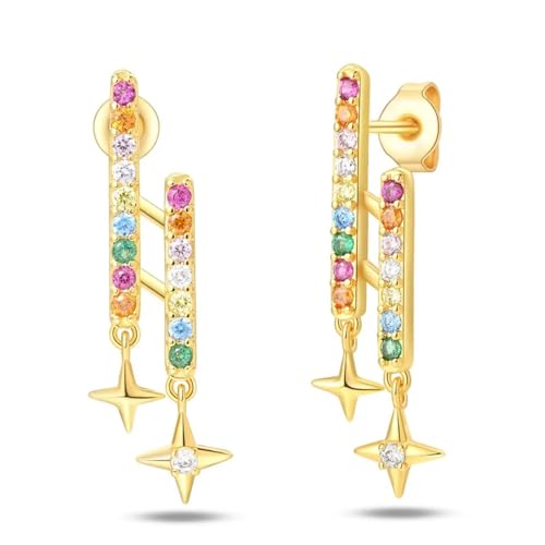 Ohrringe Ohrstecker Damenschmuck Schmuck 925 Hochzeit Party Accessoires zeigen Sie Ihre Schönheit vielseitig, modisch, exquisit, Einstellbar, Acryl von LKSXZASBB