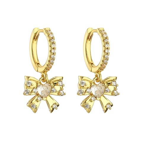 Ohrringe Ohrstecker Damenschmuck Schmuck Damen Hoop Herzförmiger Stern Anhänger gepierct zeigt Ihre Schönheit Vielseitig Mode Exquisit 1 von LKSXZASBB