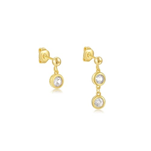 Ohrringe für Damen, Schmuck, 925, geometrischer Anhänger, drei Herzformen, Hochzeit, Verlobung, Einstellbar, Acryl von LKSXZASBB