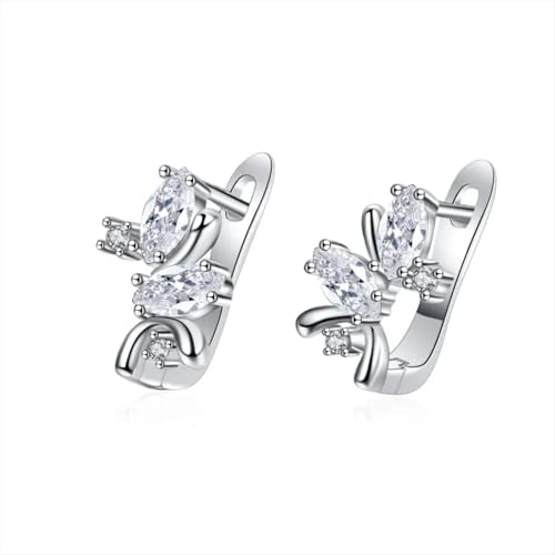 Ohrringe für Damen, Schmuck, bunt, glänzend, für Hochzeit, Verlobung, Party, Mode-Accessoires von LKSXZASBB