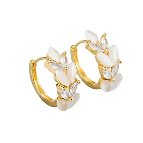 Ohrringe für Damen, Schmuck, exquisites Blatt für Hochzeit, Brautjungfern, modisch, vielseitig von LKSXZASBB