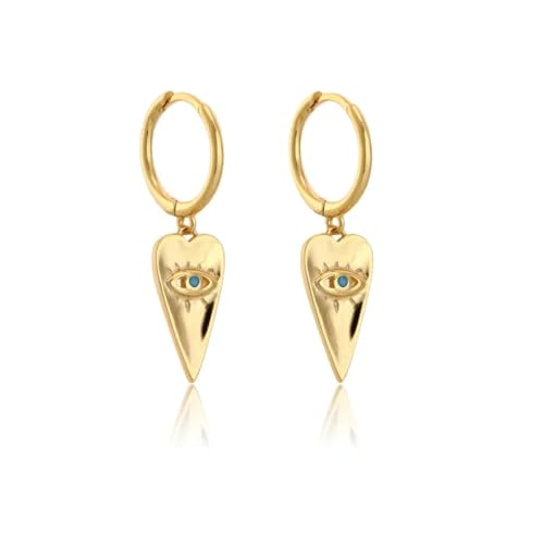 Ohrstecker, Damenschmuck, Modeschmuck, kurze baumelnde Ohrknochen, süß, trendig, für Damen, Einstellbar, Acryl von LKSXZASBB