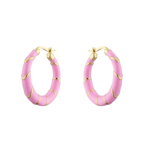 Ohrstecker, Damenschmuck, Schmuck, 1 Paar, Neon, für große, runde, bunte Mode, zeigen Sie Ihre Schönheit, vielseitig, exquisit, Einstellbar, Acryl von LKSXZASBB