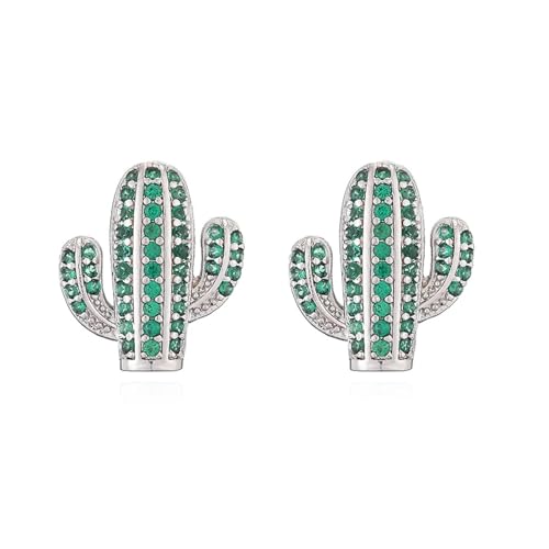 Ohrstecker, Damenschmuck, Schmuck, Kaktus, fünfzackiger Stern für niedlich, zeigen Sie Ihre schöne, vielseitige Mode, exquisit, Einstellbar, Acryl von LKSXZASBB
