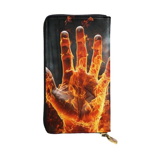 LKTPSKQRY Damen-Geldbörse, Leder, schmal, lang, Kartenhalter, Reißverschluss, Clutch, Feuer, Flamme, Handtasche, Reisegeldbörse LKTPSKQRY Damen-Geldbörse, Leder, schmal, lang, Kartenhalter, Reißverschluss, Clutch, Feuer, Flamme, Handtasche, Reisegeldbörse von LKTPSKQRY