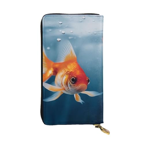 LKTPSKQRY Damen-Geldbörse, Leder, schmal, lang, Kartenhalter, Reißverschluss, Clutch, Fisch-Reise-Geldbörse LKTPSKQRY Damen-Geldbörse, Leder, schmal, lang, Kartenhalter, Reißverschluss, Clutch, Fisch-Reise-Geldbörse von LKTPSKQRY