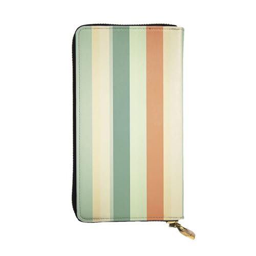 LKTPSKQRY Damen-Geldbörse, Leder, schmal, lang, Kartenhalter, Reißverschluss, Clutch, Retro, gestreift, Reisegeldbörse LKTPSKQRY Damen-Geldbörse, Leder, schmal, lang, Kartenhalter, Reißverschluss, Clutch, Retro, gestreift, Reisegeldbörse von LKTPSKQRY