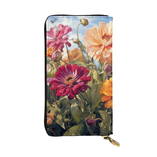 LKTPSKQRY Damen-Geldbörse, Leder, schmal, lang, Kartenhalter, Reißverschluss, Clutch, bunt, Frühling, Sommer, Blume, Reise-Geldbörse LKTPSKQRY Damen-Geldbörse, Leder, schmal, lang, Kartenhalter, Reißverschluss, Clutch, bunt, Frühling, Sommer, Blume, Reise-Geldbörse von LKTPSKQRY