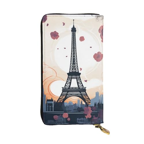 LKTPSKQRY Damen-Geldbörse, Leder, schmal, lang, Kartenhalter, Reißverschluss, Clutch, romantisch, Paris Eiffel, Reisegeldbörse LKTPSKQRY Damen-Geldbörse, Leder, schmal, lang, Kartenhalter, Reißverschluss, Clutch, romantisch, Paris Eiffel, Reisegeldbörse von LKTPSKQRY