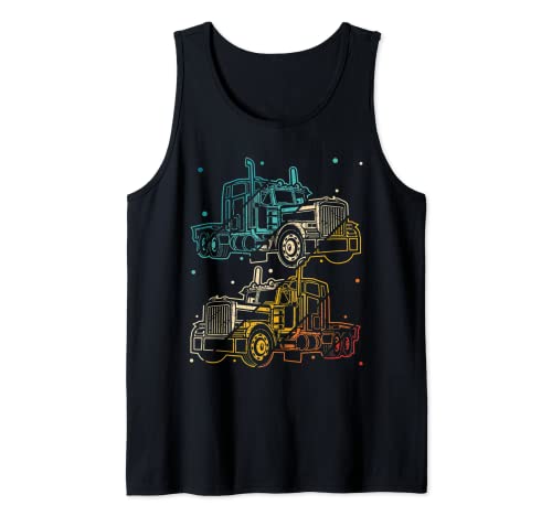 LKW Fahrer Trucker Männer Lastkraftwagen Geschenk LKW Tank Top LKW Fahrer Trucker Männer Lastkraftwagen Geschenk LKW Tank Top von LKW Designs für LKW-Fahrer & Trucker Geschenk