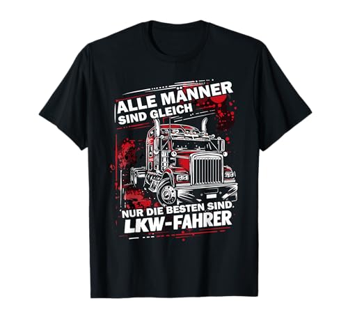Vatertag | Echte Männer sind Papa und LKW Fahrer T-Shirt Vatertag | Echte Männer sind Papa und LKW Fahrer T-Shirt von LKW Fahrer Geschenk Trucker Vatertagsgeschenk