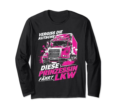 Echte Frauen fahren einen großen Dienstwagen | LKW Fahrerin Langarmshirt Echte Frauen fahren einen großen Dienstwagen | LKW Fahrerin Langarmshirt von LKW Fahrerin Geschenke für echte Trucker