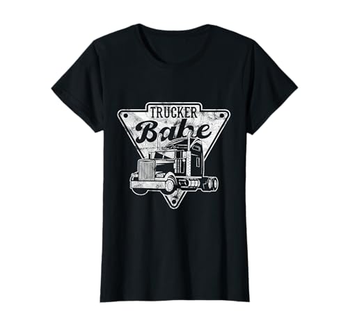 Einzigartiges Trucker Babe Geschenk Lkw-Fahrerin Frauen T-Shirt Einzigartiges Trucker Babe Geschenk Lkw-Fahrerin Frauen T-Shirt von LKW-Fahrerin und Truckerin Geschenk