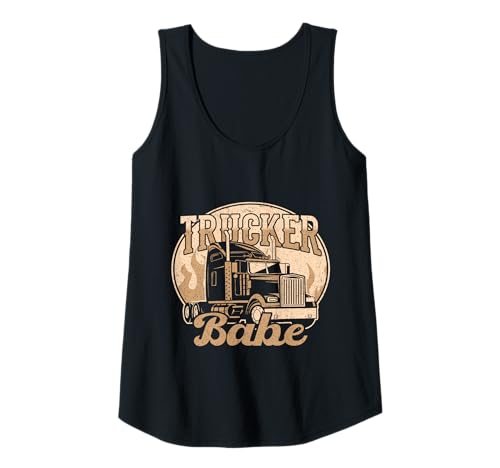 Damen Trucker Babe - LKW-Fahrerin und Truckerin Geschenk Tank Top Damen Trucker Babe - LKW-Fahrerin und Truckerin Geschenk Tank Top von LKW-Fahrerin und Truckerin Geschenk