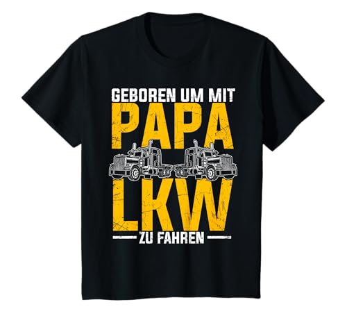LKW Kinder Geschenk für Trucks und LKW Fahrer Jungs T-Shirt von LKW Sprüche für LKW Fahrer & Trucker