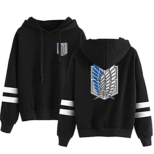 Anime Attack on Titan Hoodie Pullover AOT Sweatshirts Cosplay Kostüm Langarm Kapuzenpullover für Männer und Frauen von LKY STAR