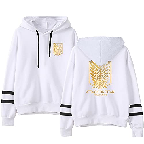 LKY STAR Anime Hoodie Pullover AOT Sweatshirts Cosplay Kostüm Langarm Kapuzenpullover für Männer und Frauen von LKY STAR