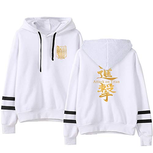 LKY STAR Anime Hoodie Pullover AOT Sweatshirts Cosplay Kostüm Langarm Kapuzenpullover für Männer und Frauen von LKY STAR
