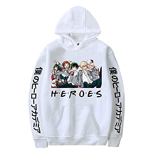 LKY STAR Anime Cosplay Hoody My Hero Academia Kapuzenpullover für Herren Damen MHA Casual Sweatshirt von LKY STAR