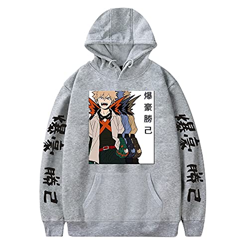 LKY STAR Anime Cosplay Hoody My Hero Academia Kapuzenpullover für Herren Damen MHA Casual Sweatshirt von LKY STAR