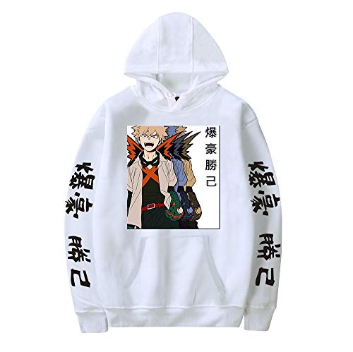 LKY STAR Anime Cosplay Hoody My Hero Academia Kapuzenpullover für Herren Damen MHA Casual Sweatshirt von LKY STAR