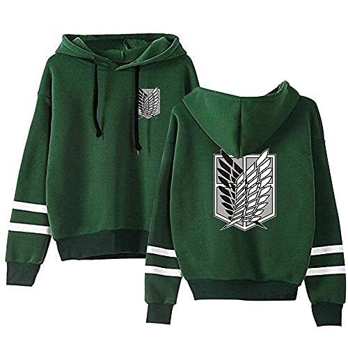 LKY STAR Anime Hoodie Pullover AOT Sweatshirts Cosplay Kostüm Langarm Kapuzenpullover für Männer und Frauen von LKY STAR
