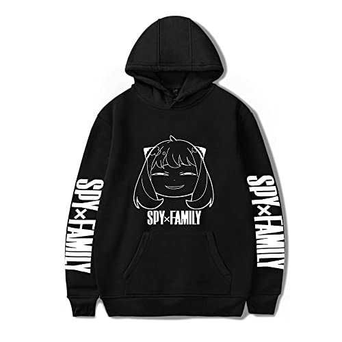 LKY STAR Anime Spy x Family Merch Unisex Sweatshirt Anya Loid Yor Forger Cosplay Hoody Kapuzenpullover für Herren Damen von LKY STAR