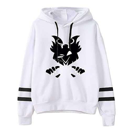 LKY STAR Herren Damen Hazbin Hotel Sweatshirt Anime Cosplay Hoody Charlie Morningstar Vaggie Pullover Casual Langarm Jacket von LKY STAR