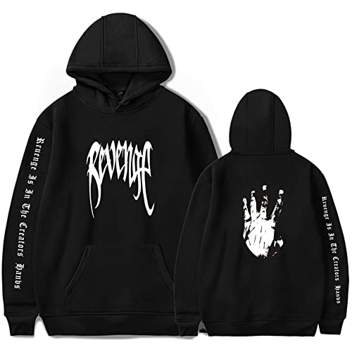 LKY STAR Herren Jungen Hoodies Xxxtentacion Sweatshirt Merch Hip-hop Langarm Kapuzenpullover für Damen Mädchen von LKY STAR