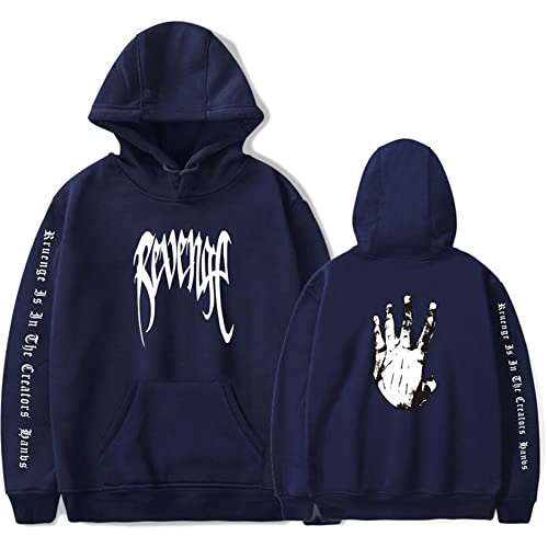 LKY STAR Herren Jungen Hoodies Xxxtentacion Sweatshirt Merch Hip-hop Langarm Kapuzenpullover für Damen Mädchen von LKY STAR