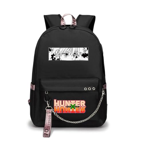 LKY STAR Hunter X Hunter Merch Anime Hisoka Rucksack,Große Kapazität Backpack für Herren Damen von LKY STAR