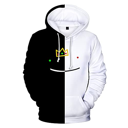 LKY STAR Ranboo My Beloved Merch Unisex 3D-Druck Hoodie Langarm Sweatshirt für Herren Damen Teens Harajuku Trainingsanzug Kleidung mit Tasche von LKY STAR