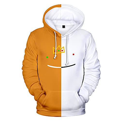 LKY STAR Ranboo My Beloved Merch Unisex 3D-Druck Hoodie Langarm Sweatshirt für Herren Damen Teens Harajuku Trainingsanzug Kleidung mit Tasche von LKY STAR