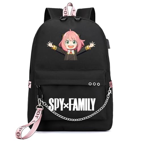 LKY STAR Spy x Family Merch Mädchen Jungen Daypacks Unisex Schultasche von LKY STAR