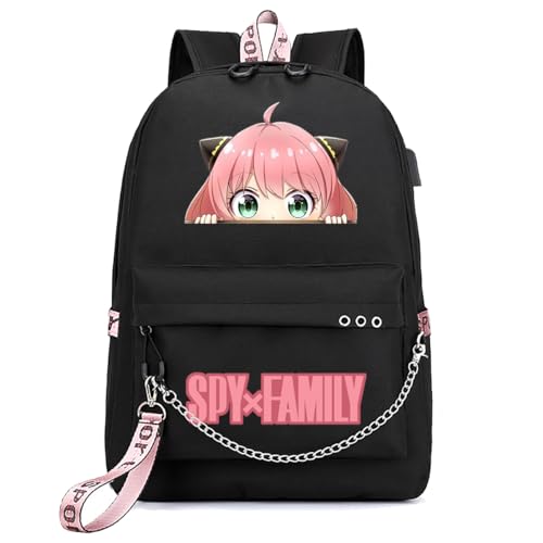 LKY STAR Spy x Family Merch Mädchen Jungen Daypacks Unisex Schultasche von LKY STAR