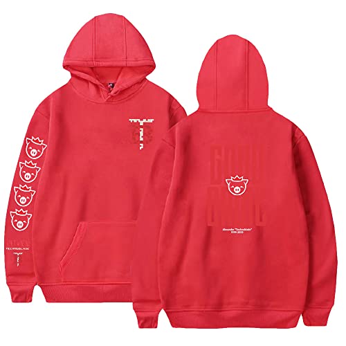 LKY STAR Technoblade Kapuzenpullover Teens Casual Hoody für Herren Damen Sweatshirt mit Taschen für Unisex von LKY STAR