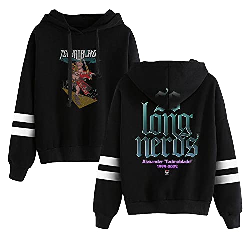 LKY STAR Technoblade Merch Sweatshirt für Jungen Mädchen Hoodie Pullover Kostüm Langarm für Männer und Frauen Kapuzenpullover von LKY STAR