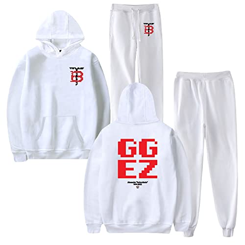 LKY STAR Technoblade Trainingsanzug Set Hoodie und Jogginghose Sweatshirt Hosen für Herren Damen Teenager XXS-4XL von LKY STAR