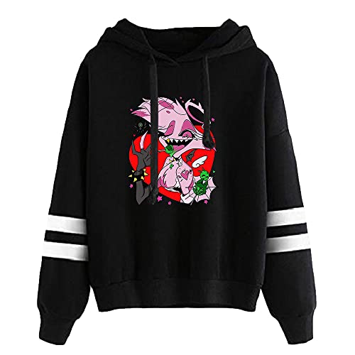 LKY STAR Unisex Kapuzenpullover Hazbin Hotel Sweatshirt Charlie Morningstar Vaggie Cosplay Costume Männer und Frauen Hoodie von LKY STAR