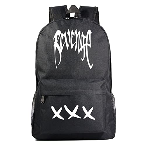 Xxxtentacion Schultaschen für Teenager, Lässig Rucksack Schulrucksack Damen Herren Daypacks für Universität Reisen Freizeit Arbeit von LKY STAR