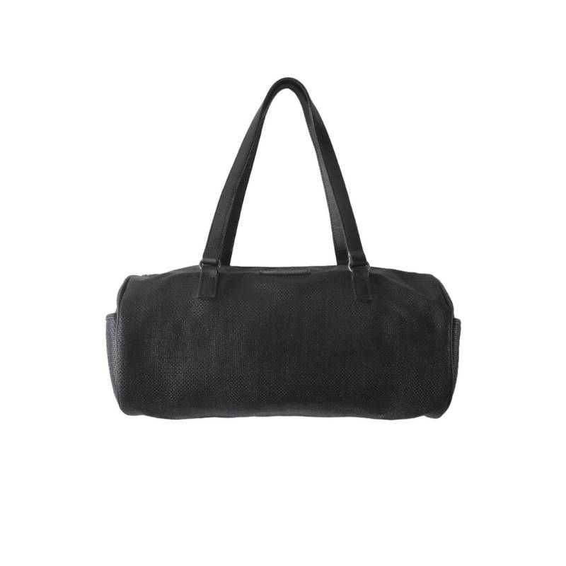 Jean-Paul Gaultier - Mini Sac De Sport À Bandoulière En Cuir Verni Tressé von LLDFM